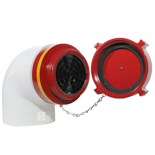 Male 4 1/2" Dry Hydrant Adapter 90 Degree Elbow