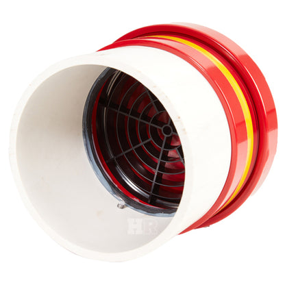 6" Male Dry Hydrant Straight Adapter With Alum Cap