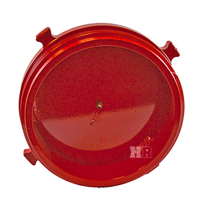 Aluminum 4 1/2" Red Dry Hydrant Plug