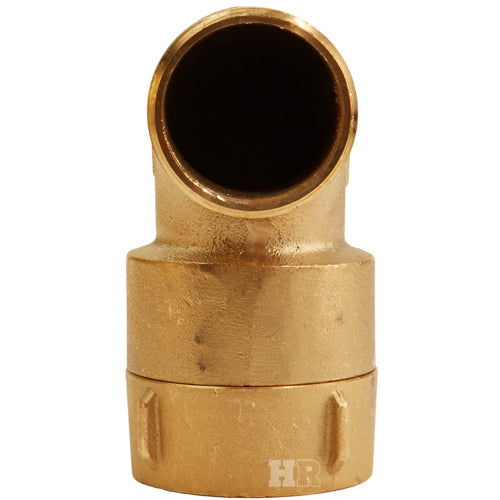 Brass 1 1/2" NPT x 1 1/2" NPT 90 Degree Elbow