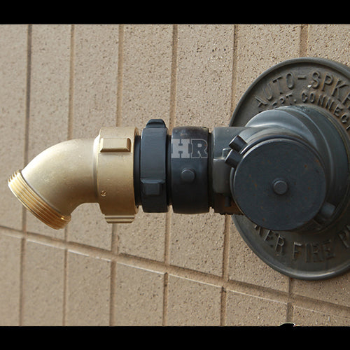 Brass 2 1/2" NH / NST 45 Degree Elbow