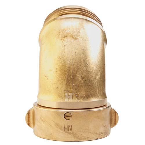 Brass 2 1/2" NH / NST 45 Degree Elbow