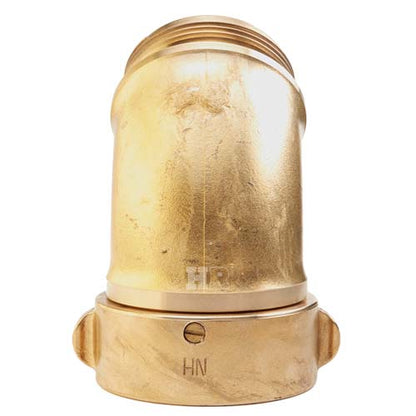 Brass 2 1/2" NH / NST 45 Degree Elbow