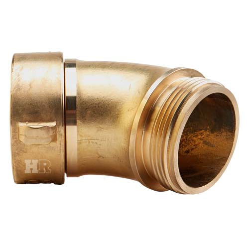 Brass 2 1/2" NH / NST 45 Degree Elbow