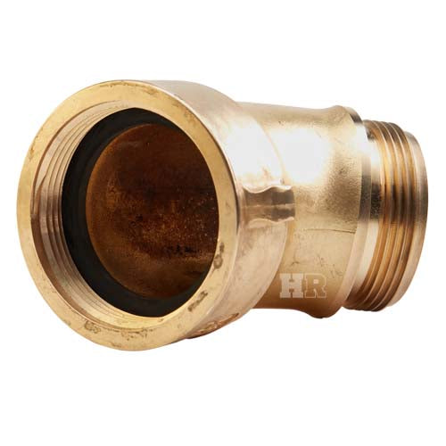 Brass 2 1/2" NH / NST 45 Degree Elbow
