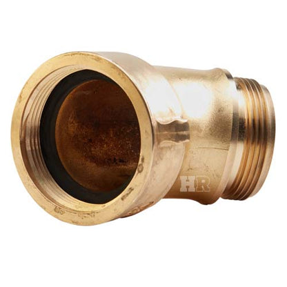 Brass 2 1/2" NH / NST 45 Degree Elbow