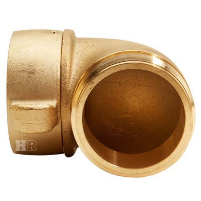 Brass 2 1/2" NH / NST 90 Degree Elbow
