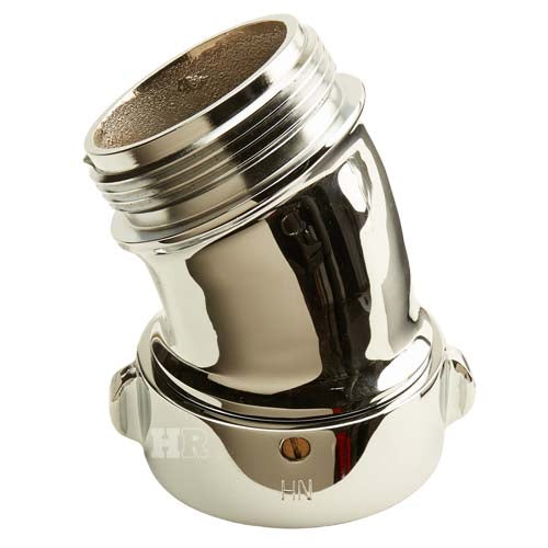 Chrome 2 1/2" NH / NST 30 Degree Elbow