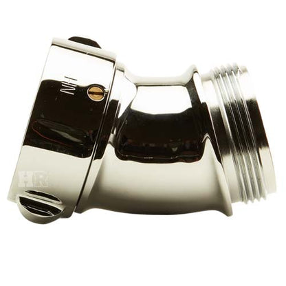 Chrome 2 1/2" NH / NST 45 Degree Elbow