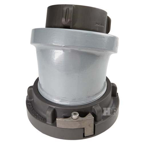 Aluminum 4" Storz x 2 1/2" NH/NST 30 Degree Elbow