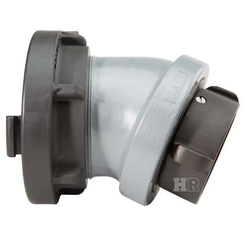 Aluminum 4" Storz x 2 1/2" NH/NST 30 Degree Elbow