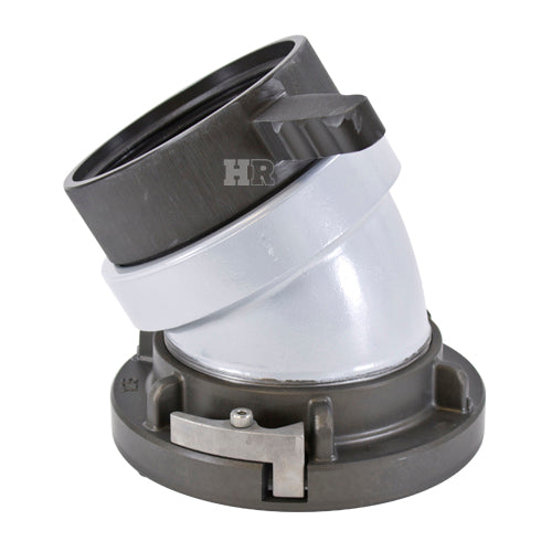 Aluminum 4" Storz x Long Handle 6" NH/NST 30 Degree Elbow