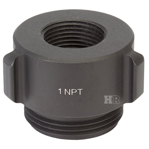 Aluminum 1" Female NPT to 1 1/2" Male NH