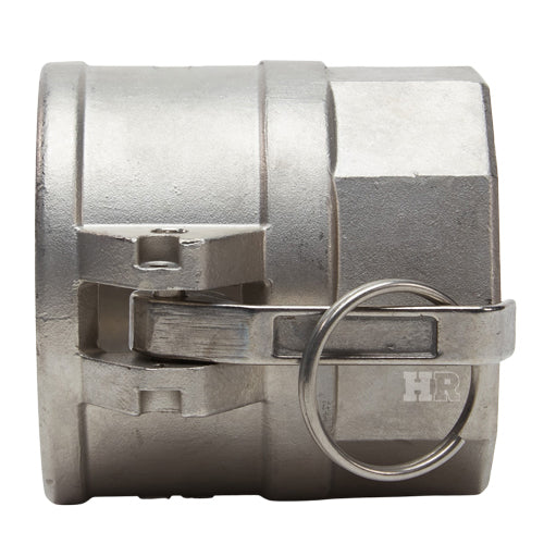 Stainless Steel 2 1/2" Female Camlock x 2 1/2" Female NPT