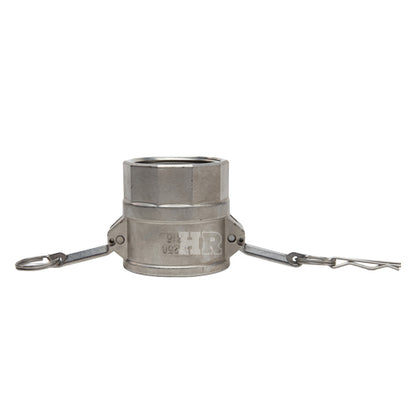 Stainless Steel 2 1/2" Female Camlock x 2 1/2" Female NPT