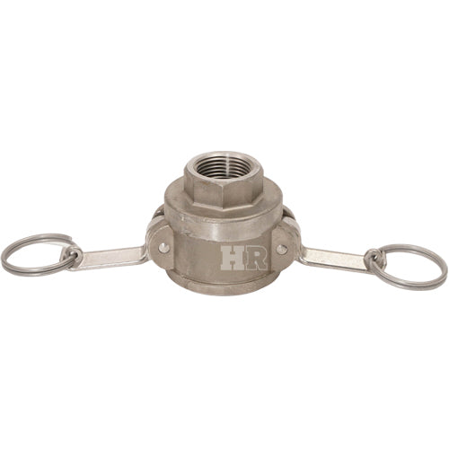 Stainless Steel 1 1/2" Female Camlock x 1" Female NPT (USA)