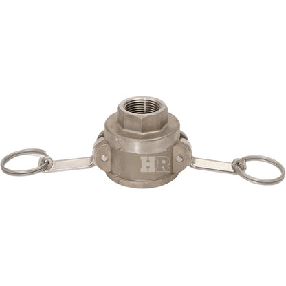 Stainless Steel 1 1/2" Female Camlock x 1" Female NPT (USA)