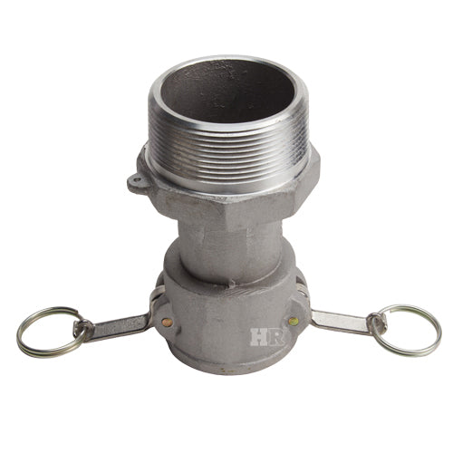 Aluminum 2" Female Camlock x 3" Male NPT (USA)