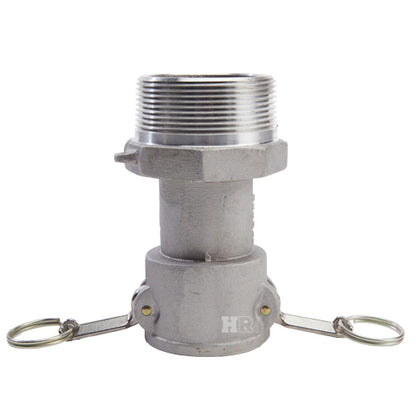 Aluminum 2" Female Camlock x 3" Male NPT (USA)