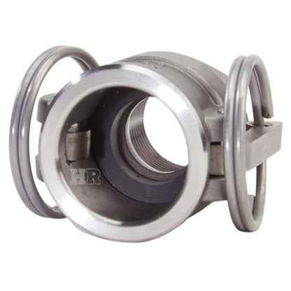 Stainless Steel 3/4" Female Camlock x 3/4" Female NPT (USA)