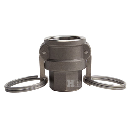 Stainless Steel 3/4" Female Camlock x 3/4" Female NPT (USA)