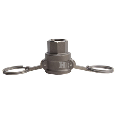 Stainless Steel 3/4" Female Camlock x 3/4" Female NPT (USA)