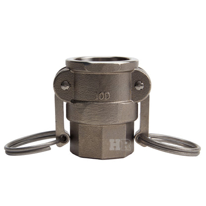 Stainless Steel 1" Female Camlock x 1" Female NPT (USA)