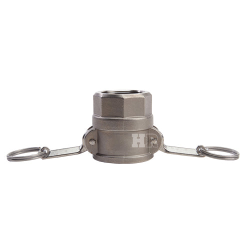 Stainless Steel 1 1/2" Female Camlock x 1 1/2" Female NPT (USA)