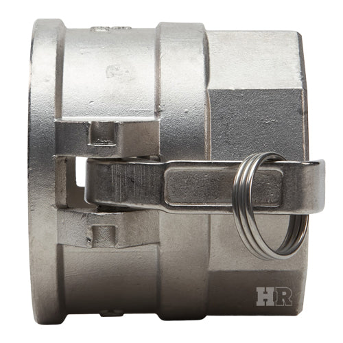 Stainless Steel 3" Female Camlock x 3" Female NPT (USA)