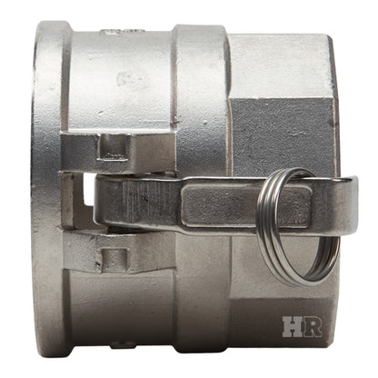 Stainless Steel 3" Female Camlock x 3" Female NPT (USA)