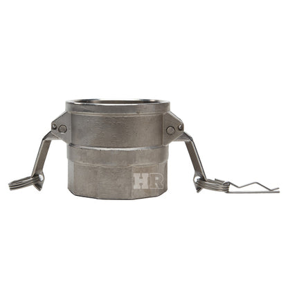 Stainless Steel 3" Female Camlock x 3" Female NPT (USA)