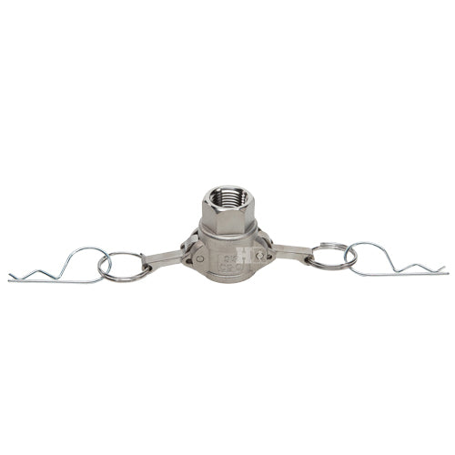 Stainless Steel 1/2" Female Camlock x 1/2" Female NPT (USA)