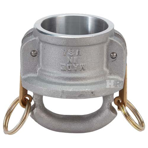 Aluminum 3" Female Safety Bump Cap