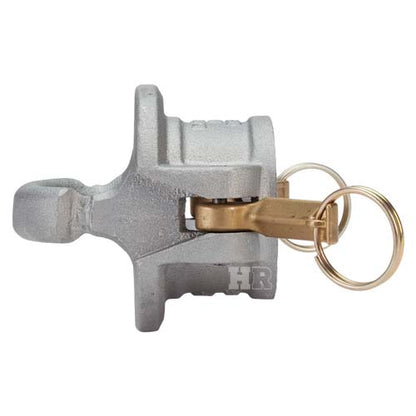 Aluminum 3" Female Safety Bump Cap