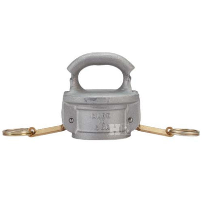Aluminum 3" Female Safety Bump Cap