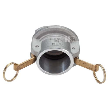 Aluminum 3" Female Safety Bump Cap