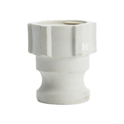 Food Grade Poly 1 1/4" Male Camlock x 1 1/4" Female NPT