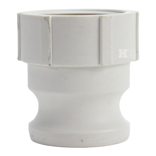 Food Grade Poly 1 1/2" Male Camlock x 1 1/2" Female NPT