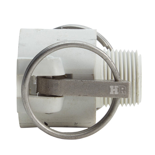 Food Grade Poly 3/4" Female Camlock x 3/4" Male NPT