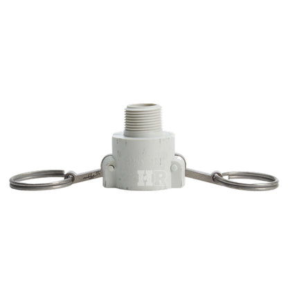 Food Grade Poly 3/4" Female Camlock x 3/4" Male NPT