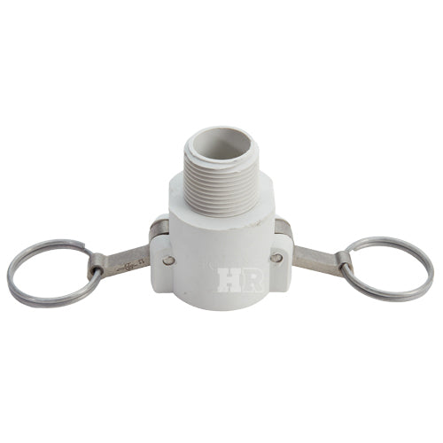 Food Grade Poly 1" Female Camlock x 1" Male NPT