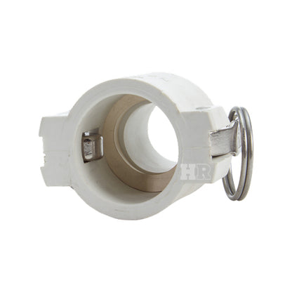 Food Grade Poly 1 1/4" Female Camlock x 1 1/4" Male NPT