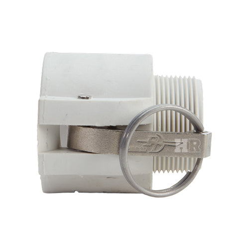 Food Grade Poly 1 1/2" Female Camlock x 1 1/2" Male NPT