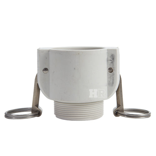 Food Grade Poly 2" Female Camlock x 2" Male NPT