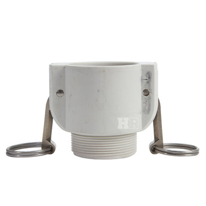 Food Grade Poly 2" Female Camlock x 2" Male NPT