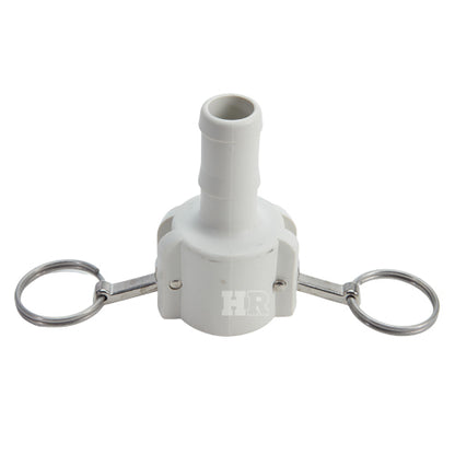 Food Grade Poly 1" Female Camlock to Hose Shank