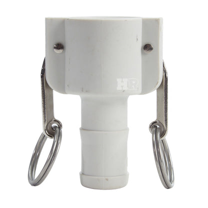 Food Grade Poly 1 1/4" Female Camlock to Hose Shank