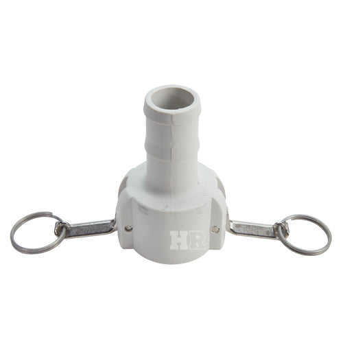 Food Grade Poly 1 1/2" Female Camlock to Hose Shank