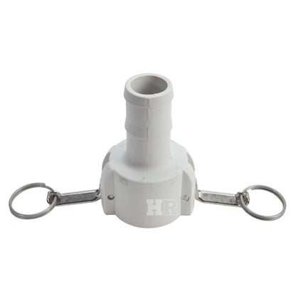 Food Grade Poly 1 1/2" Female Camlock to Hose Shank