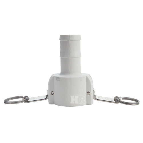 Food Grade Poly 1 1/2" Female Camlock to Hose Shank